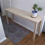 Shaker Sofa Table, wooden