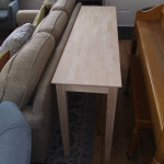 Shaker Sofa Table, wooden