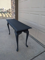 Refurbished Grey Sofa Table