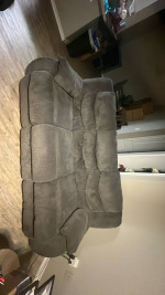 Three-piece Ashley recliner, loveseat, sofa chair