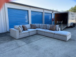 IMPORT HIGH END 6 PC MODULAR CLOUD SOFA