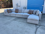 IMPORT HIGH END 6 PC MODULAR CLOUD SOFA
