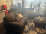 Sofa with chaise