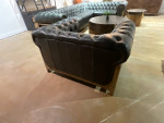 MOD Chesterfield Sectional Sofa and chair Top Grain Leather