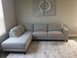 ****SECTIONAL SOFA (LIVING SPACES0****