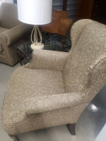 sofa and two chairs