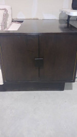Mid-Century Modern Couch / Sofa w/ End Cabinets