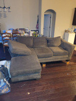 2 piece chaise sofa and love seat