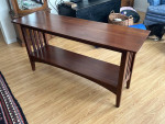 Ethan Allen American Impressions Sofa/Console Cherry Table