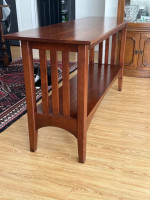 Ethan Allen American Impressions Sofa/Console Cherry Table