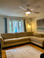 Lazy Boy 2 pc Sectional Chaise and Sofa Couch