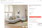 Article Divan Section Sofa / Couch