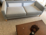 Ikea three seater sofa excellent condition - Can Deliver