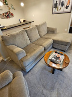 Ashley sofa and recliner