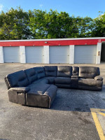 Power Sectional Recliner Couch !! Delivery Available !! Electric Sofa from Rooms