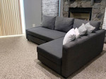 ikea friheten sleeper sofa sectional - Can Deliver