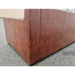 Restoration Hardware Leather Collins Sofa