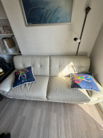 Like new leather sofa