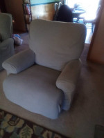 Reclining sofa & 2 rocker recliners