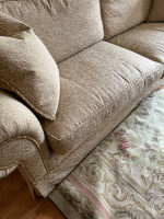 Beautiful large sofa with rolled arms