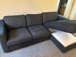 Ikea Finnala sofa& chaise with storage