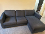 Ikea Finnala sofa& chaise with storage