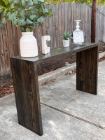 Custom Entryway Sofa Table Console Sideboard Wood Handcrafted