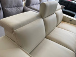white power recliner sofa