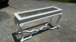 Shabby Chic French Sofa Table, solid wood, restored August 2021!!