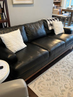 LEATHER Sofa & love seat