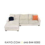Room & Board Metro Chaise Sectional Sofa (Was 3400)