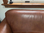 Leather Loveseat Sofa Couch