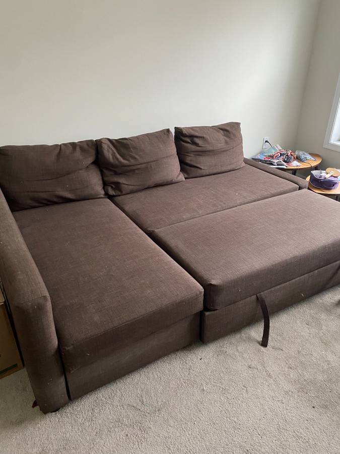 IKEA FRIHETEN - Sectional Sleeper Sofa