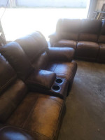 Match power recliner sofa and love seat
