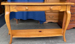 Solid Rustic Knotty Pine Entryway / Sofa  Table / TV Base
