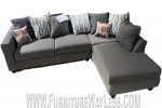 Brown Grey Sectional Sofa