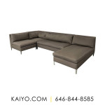 CB2 Modern Corner Sectional Sofa with Chaise (Was 3199)