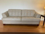 8' leather sofa from Star Furniture