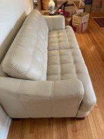 8' leather sofa from Star Furniture