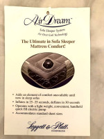 Sofa Sleeper w/ inflatable mattress (twin) - new
