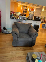 Sectional Sofa, Chair, Ottoman