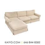 Restoration Hardware Grand Scale Roll Arm Sectional Sofa (Was 3775)