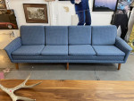 Gorgeous  Danish  modern sofa , circa 1960.. 96  inches
