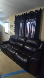 Recliner Sofa 100% Leather