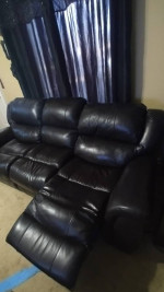 Recliner Sofa 100% Leather