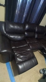 Recliner Sofa 100% Leather