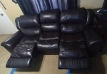 Recliner Sofa 100% Leather