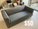 IKEA Loveseat Sofa (Vissle gray)