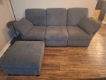 4 piece like new sectional sofa