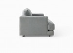 West Elm Haven 84" Sofa, Poly, Performance Washed Canvas, Storm Gray,